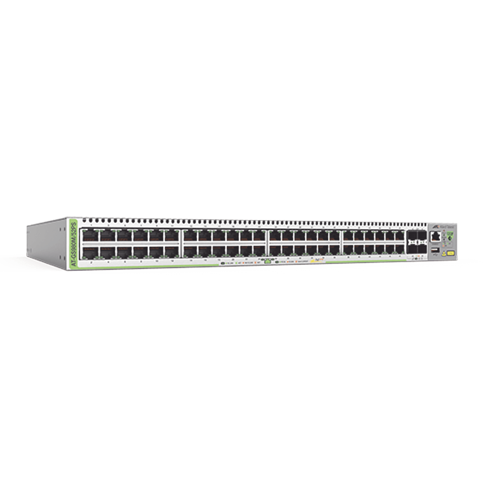 ATGS980M52PS10 ALLIED TELESIS CentreCOM GS980M L3 Managed Switch