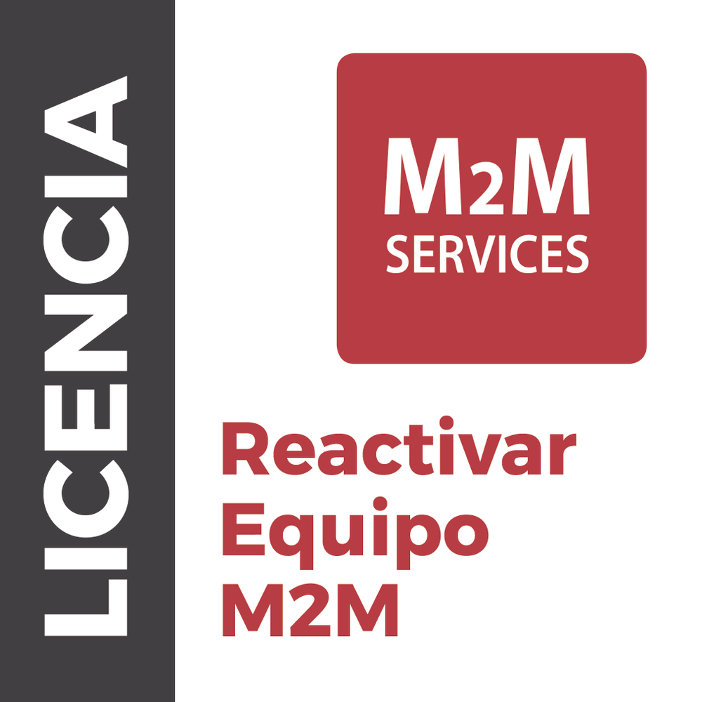 REACTIVAM2M M2M SERVICES Reactivation of Connectivity in M2M serv