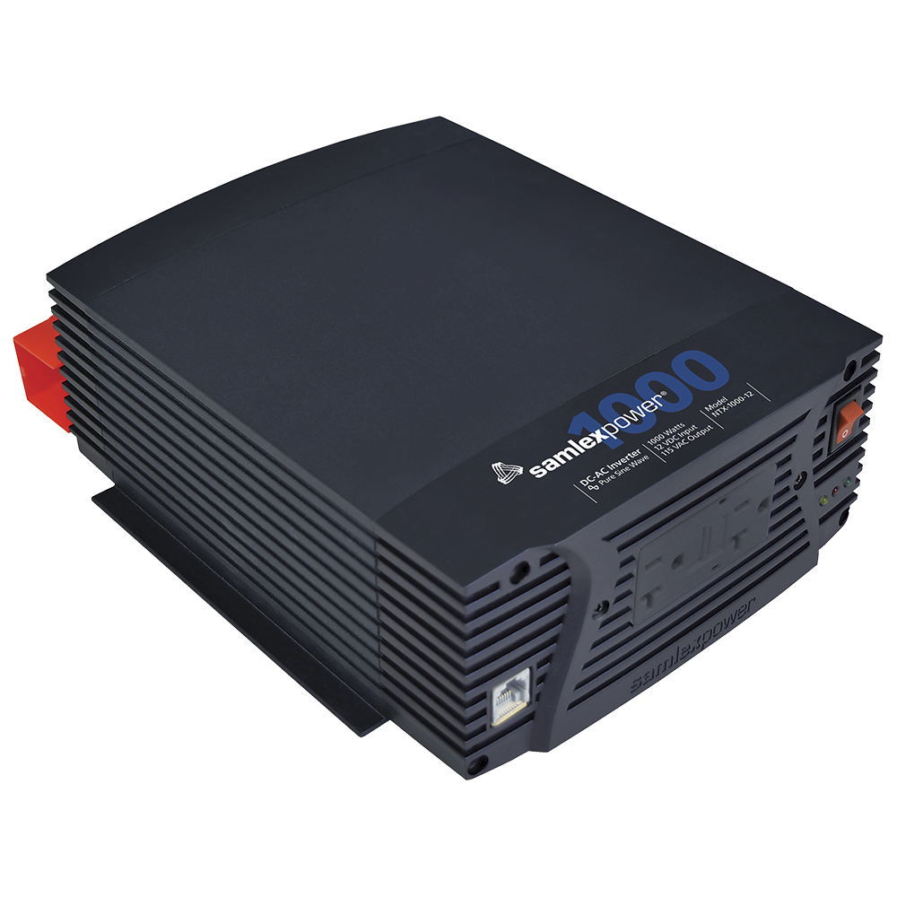 NTX100012 SAMLEX Pure Power Inverter 1000 W Input 12 Vdc Output 120 Vac 60 Hz NTX1000