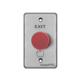APBSEMC AccessPRO Emergency Red Exit Button or Stop Button APBSEM