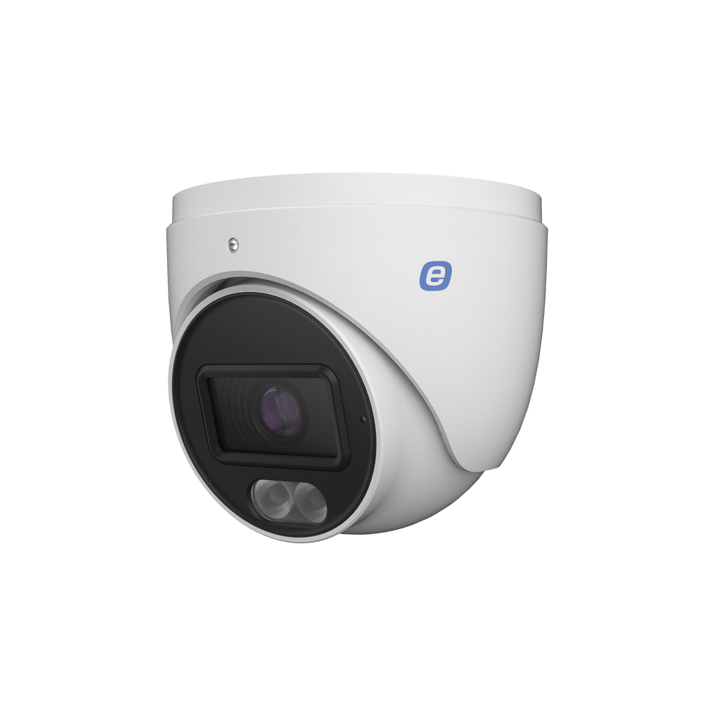 XE52CGEN3 e Turret IP 5MP / 24/7 Color Image / Advanced videoanalytics / POE / White