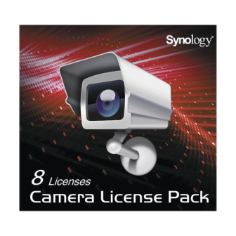 CLP08 SYNOLOGY License for 8 IP Cameras in SYNOLOGY Servers CLP-0