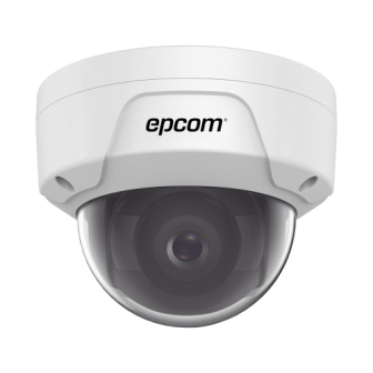 XD41H EPCOM IP Dome 4 MP / Performance Series / 2.8mm Lens / H.265 / IP67 / POE / 98f