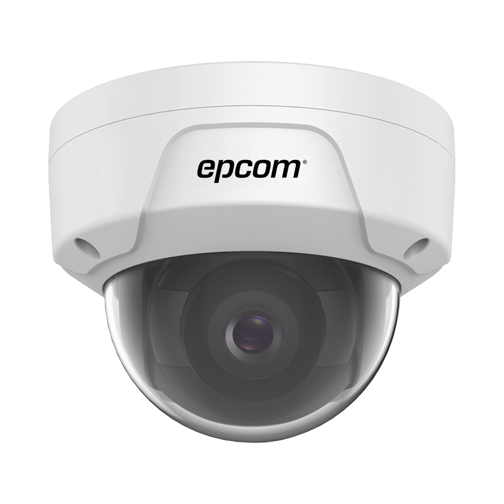 XD41H EPCOM IP Dome 4 MP / Performance Series / 2.8mm Lens / H.265 / IP67 / POE / 98f