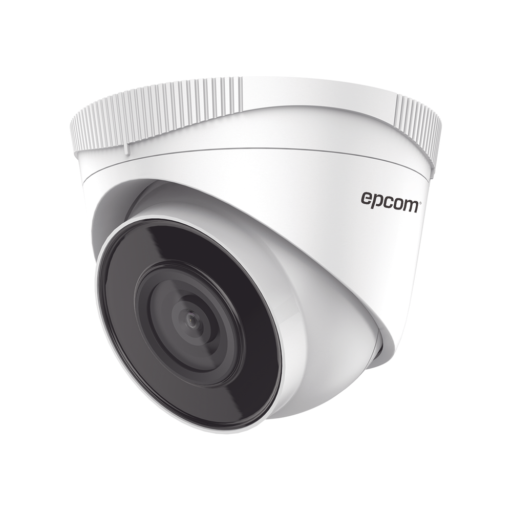 XE41H EPCOM Turret IP 4 Megapixel / 30 mts IR / Outdoor IP67 / PoE / Fix lens 2.8 mm