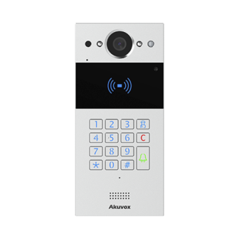 R20KSIP AKUVOX SIP Video Doorphone / Keypad / Card Reader / App push Notification / P