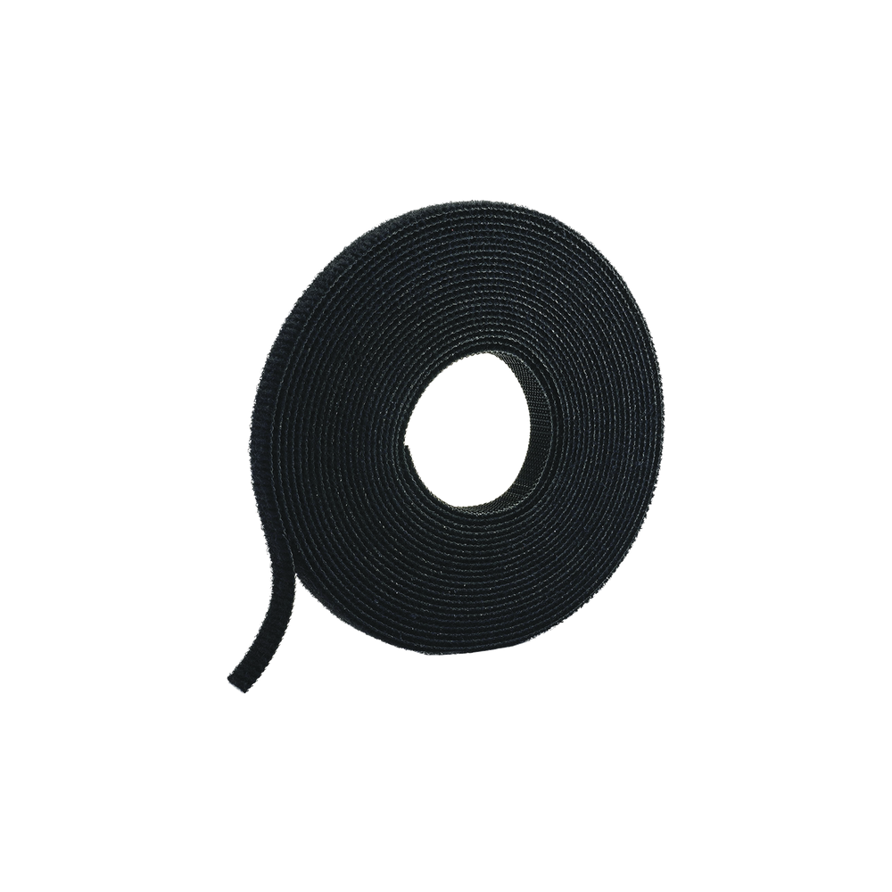 HLS75R0 PANDUIT Tak-Ty Hook and Loop Cable Strip Tie Black Length 75 ft x Width 0.75