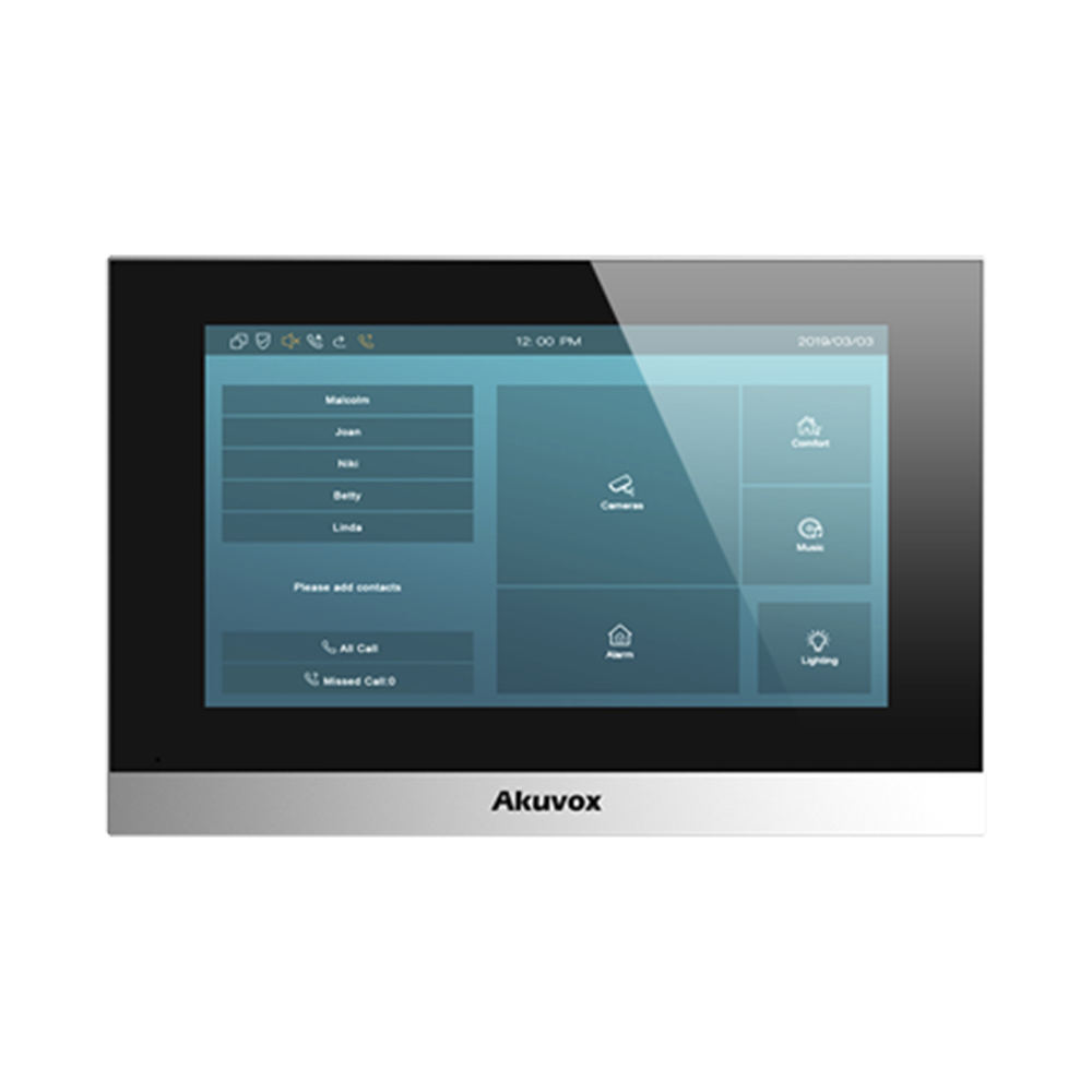 C315W AKUVOX 7  Android Monitor for SIP Intercom / Indoor / Touch-screen / Web Manage