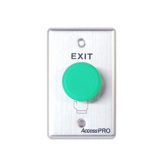 APBHV AccessPRO Mushroom Type Green Exit Button APBHV