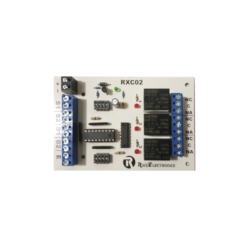 RXC02 Ruiz Electronics Control Card for Inter Lock Systems for 2
