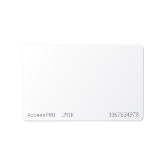ACCESSDUALUM AccessPRO Dual Card Technology: RFID (UHF) 900MHz /