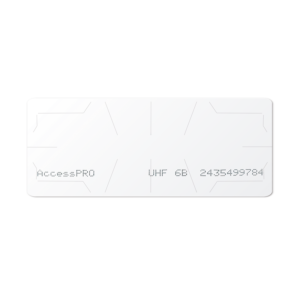 ACCESSTAG6B AccessPRO Label Tag UHF / ISO180006B / Adheres to Veh
